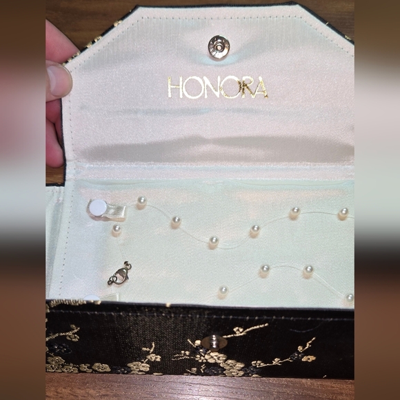 Honora Pearl Necklace 16" Floating Pearl - Picture 4 of 6